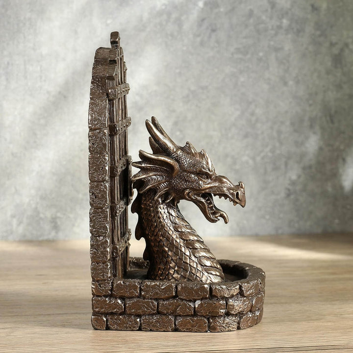 Dungeon Guardian Dragon Bookend