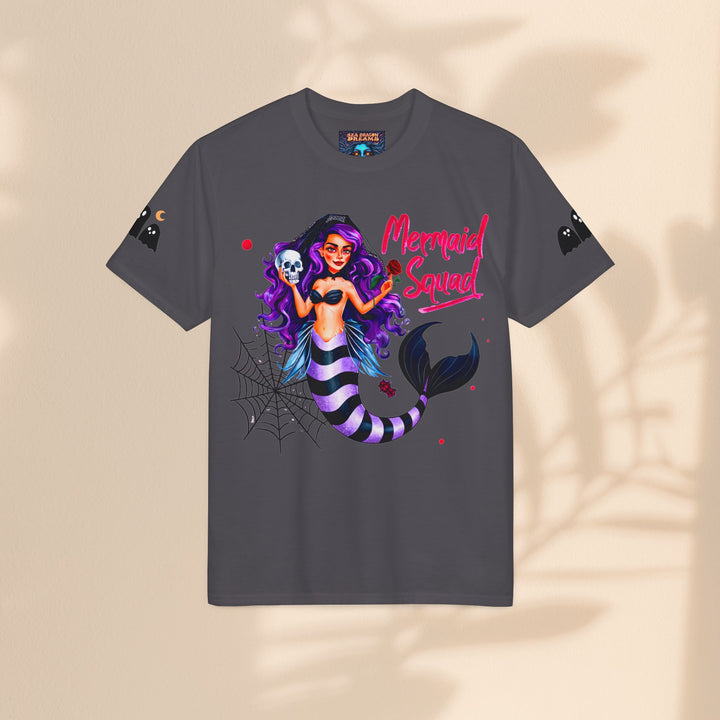Mermaid Squad Graphic T-Shirt — Halloween Goth Mermaid Tee