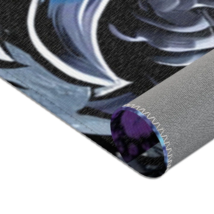 Mystical Dragon Area Rug - Bohemian Home Decor, Gift for Fantasy Lovers