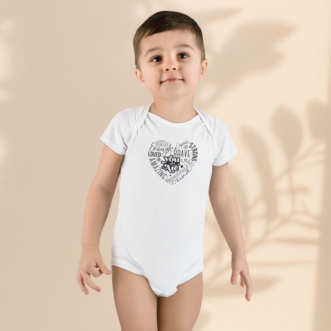 Baby Short Sleeve Onesie® - You Are Loved