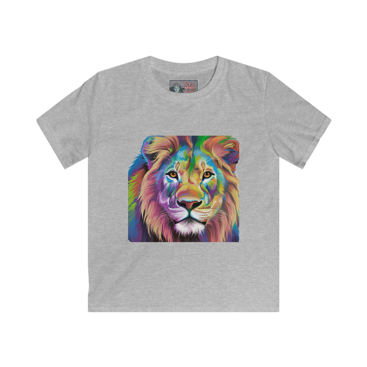 Kids Softstyle Tee - Lion's Head