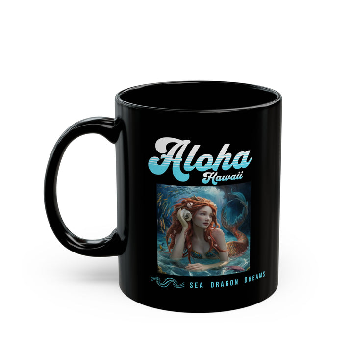 Black Mug (11oz, 15oz) - Aloha Hawaii