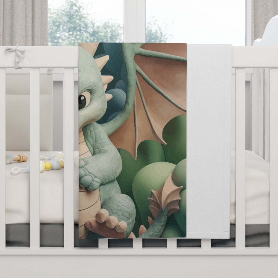 Dragon Love Soft Fleece Baby Blanket