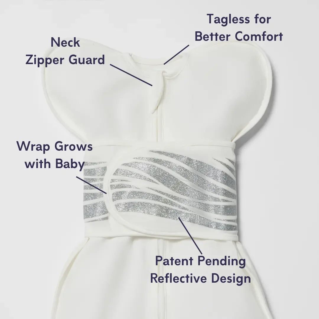 Breathing Reassurance Newborn Baby Swaddle | Sleepwear