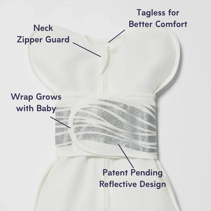 Breathing Reassurance Newborn Baby Swaddle | Sleepwear