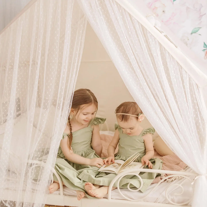 Tiny Land® Kids Play Tent with Star Lights – Large & Cozy