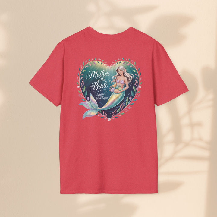Mother of the Bride Mermaid Unisex Softstyle T-Shirt