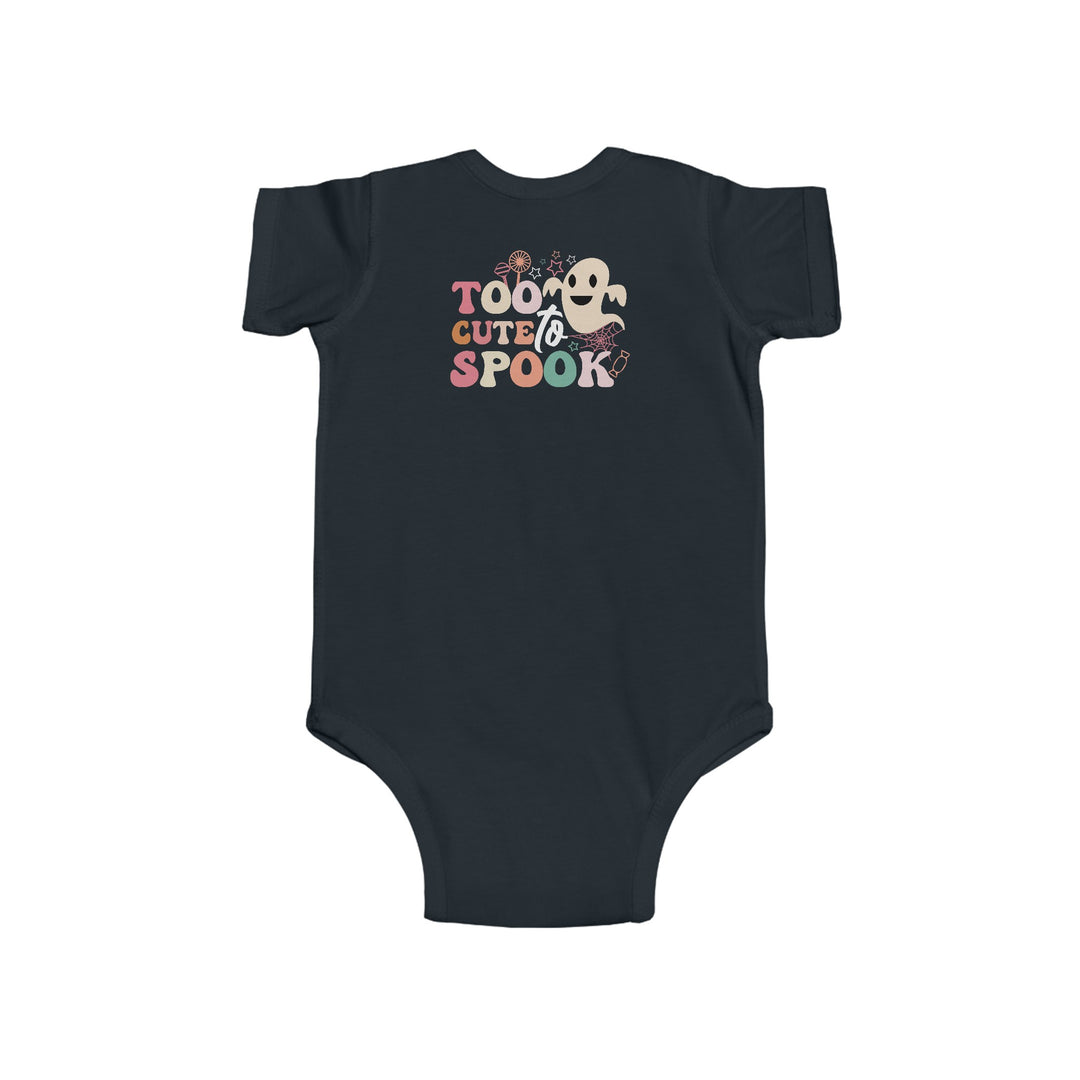 Infant Fine Jersey Bodysuit - Too Cute To Spook