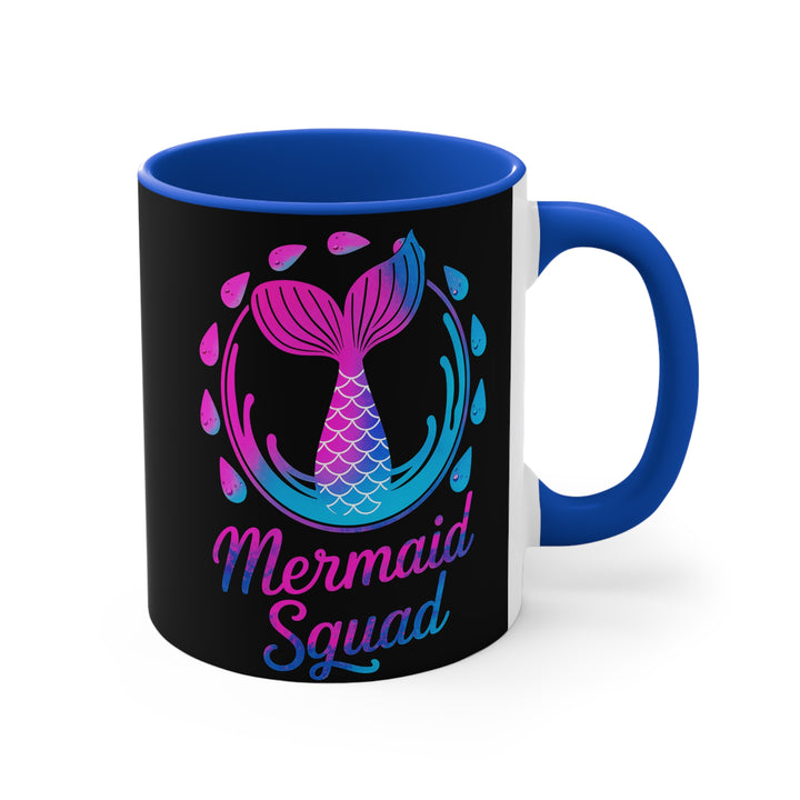 11oz Accent Mug - Mermaid Squad