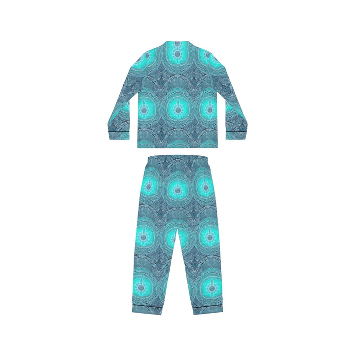 Women's Satin Pajamas — Luxurious All-Over Print Sleepwear