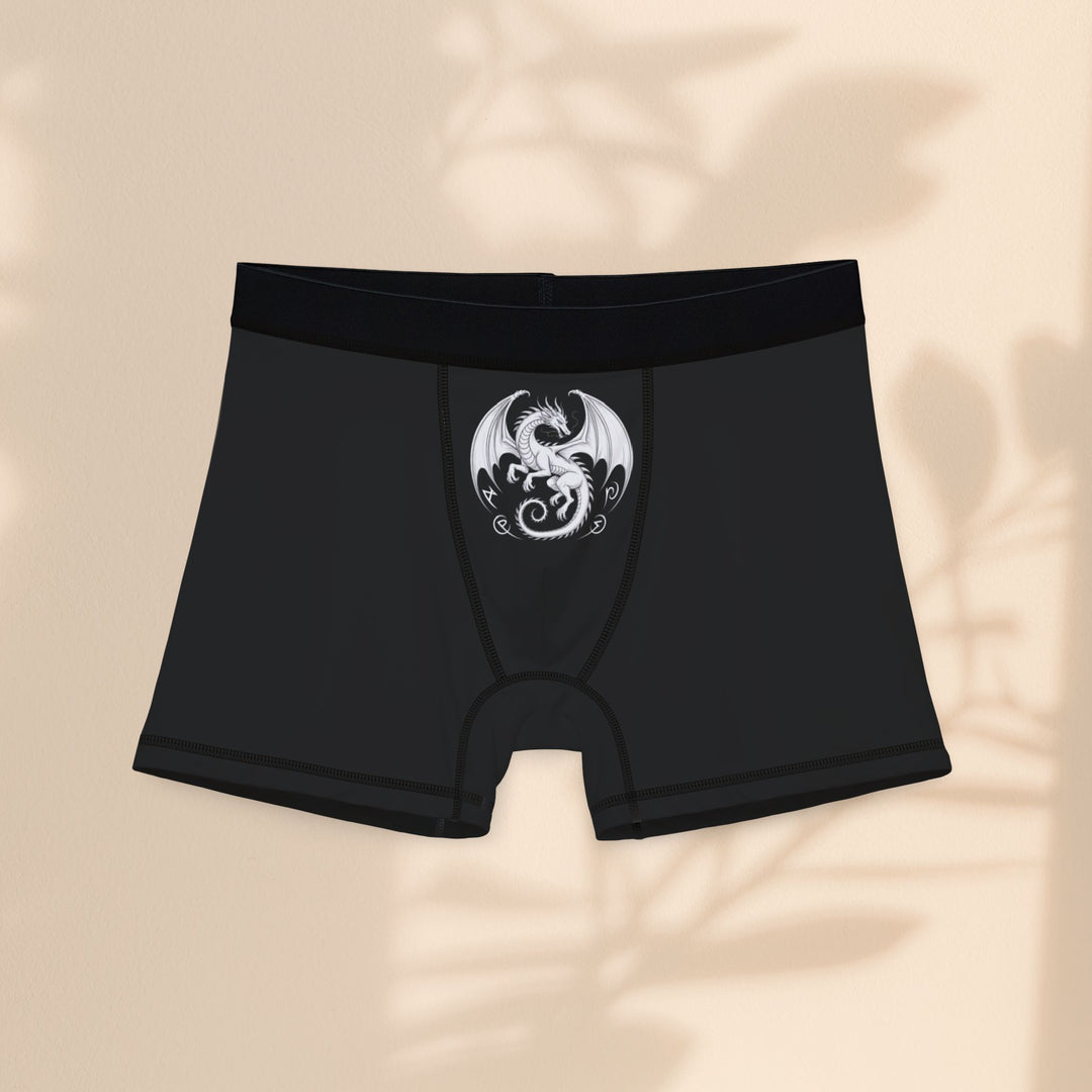 Dragon Graphic Men's Boxers, AOP Dragon Print, Men's Underwear Gift, Unique Boxers for Him, Comfortable Everyday Wear