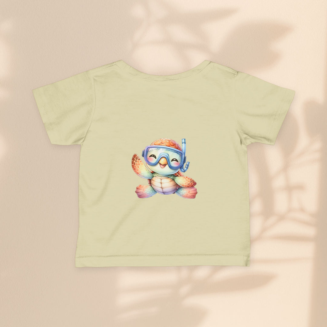 Infant Fine Jersey Tee - Terry Turtle