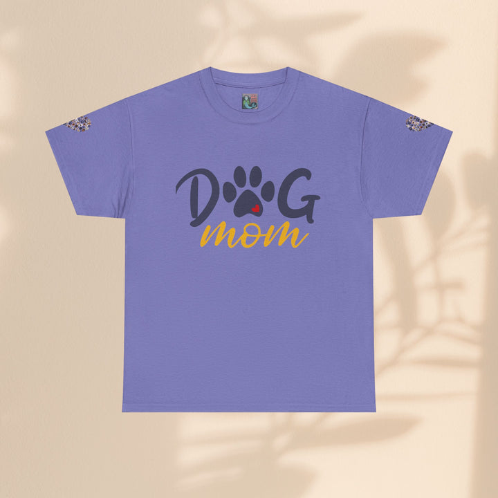 Dog Mom Unisex Heavy Cotton Tee - Cute Pet Lover Shirt for Every Occasion
