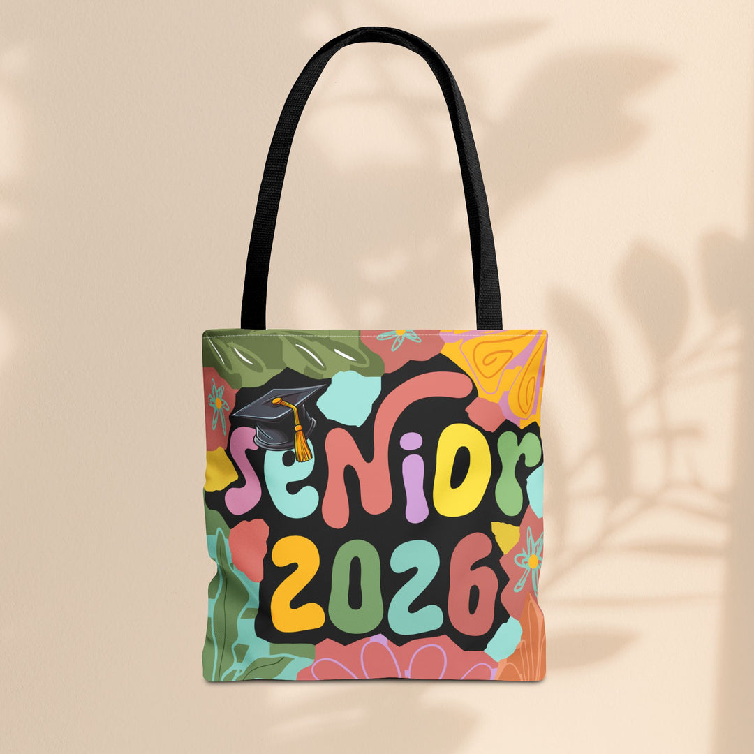 Senior 2026 Tote Bag | Colorful Grad Gift