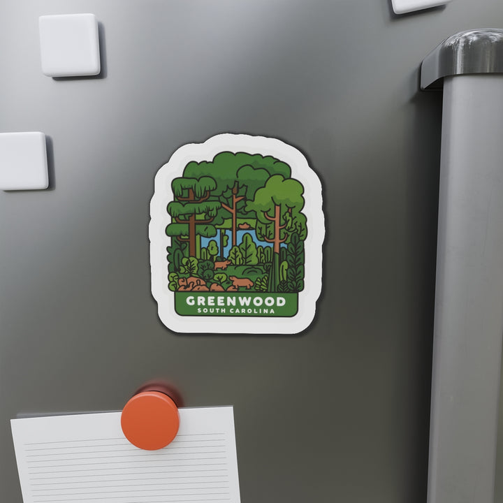 Die-Cut Magnets - Greenwood South Carolina