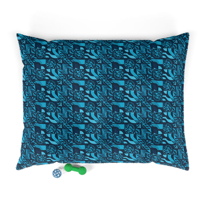 Tribal Blue Pet Bed