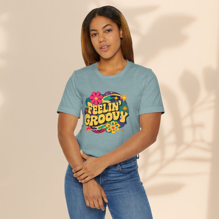 Unisex Jersey T-Shirt - Feeling Groovy