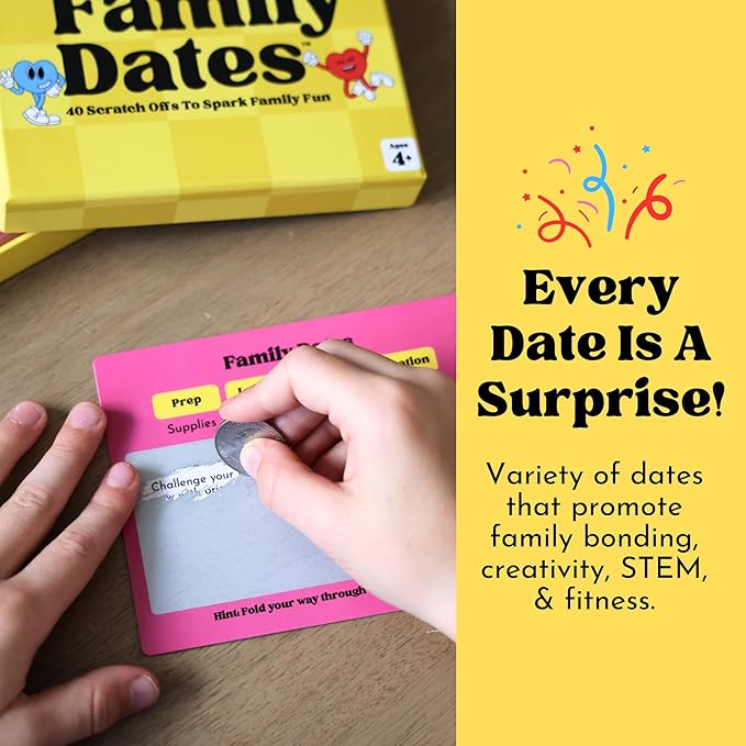Family Dates: 40 Scratch-Off Adventure Cards