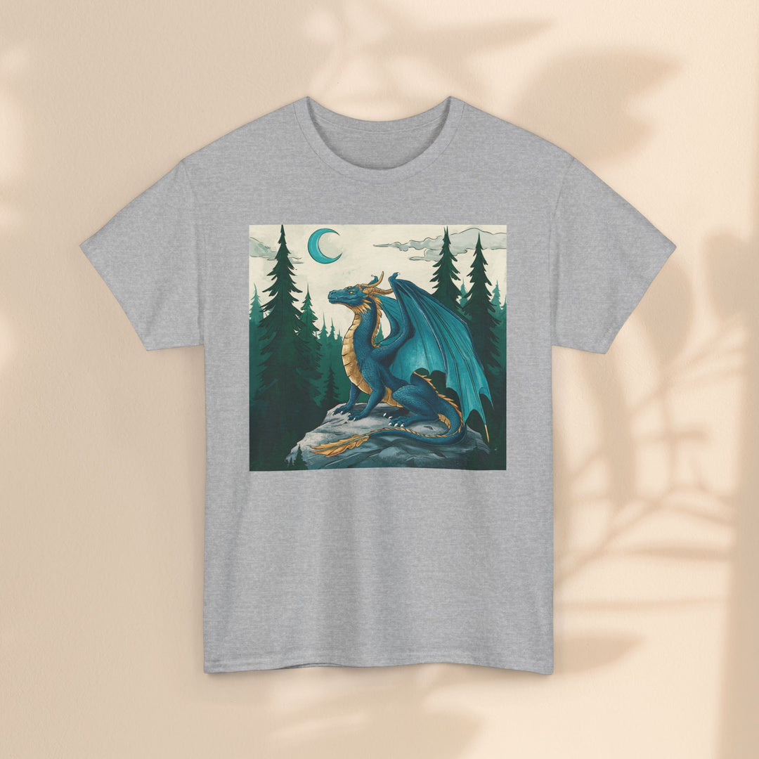 Unisex Heavy Cotton Tee - Dino Guardian