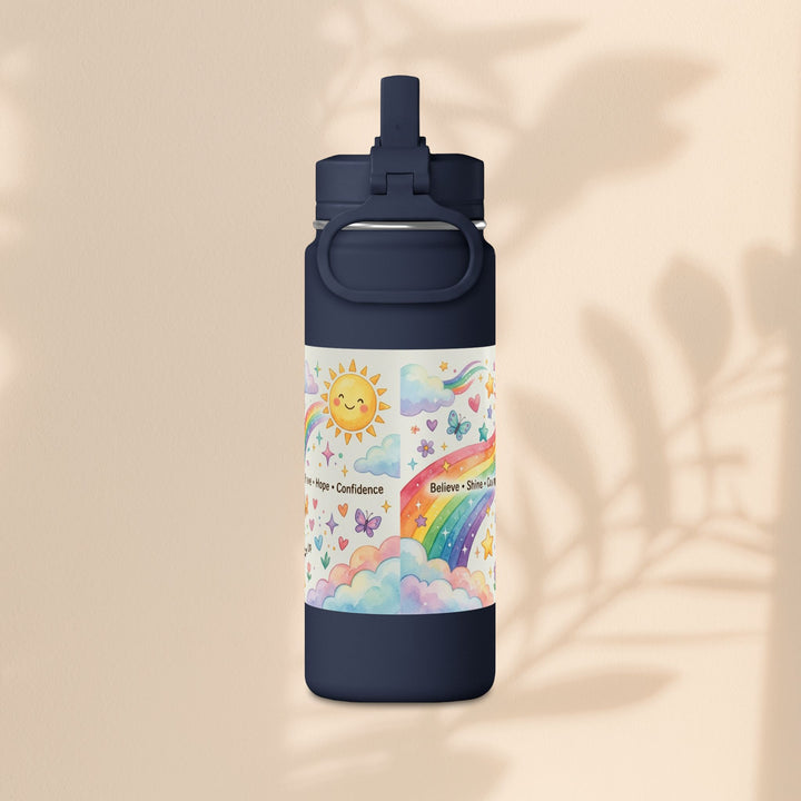 Lucky Leopard Kids Water Bottle | Brave Buddies™