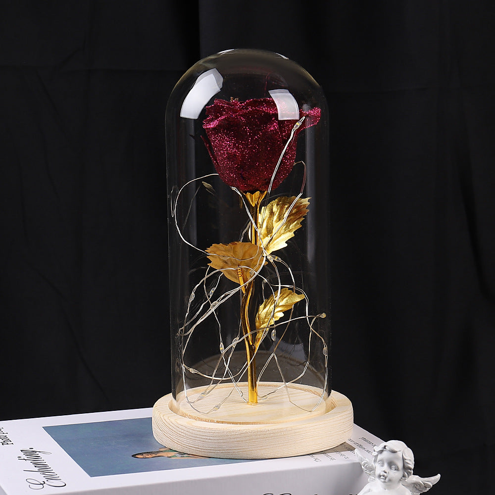 Eternal Rose LED Glass Dome | Romantic Valentine's Day Gift