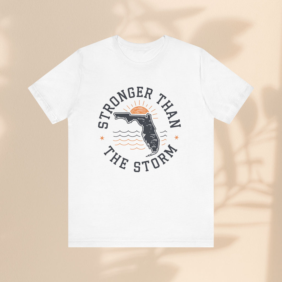 Unisex Jersey Short Sleeve Tee - Stronger Than The Storm