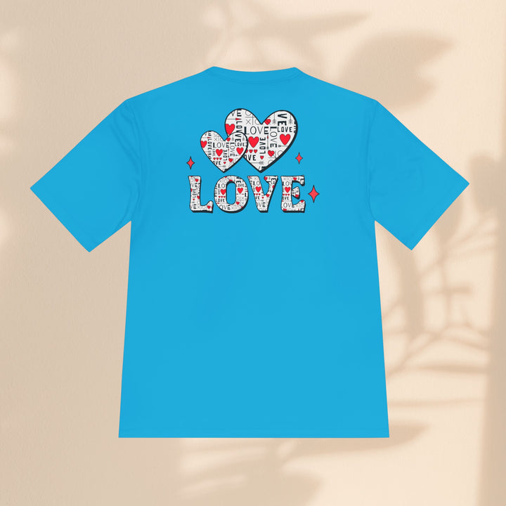 Unisex Moisture Wicking Tee - Love