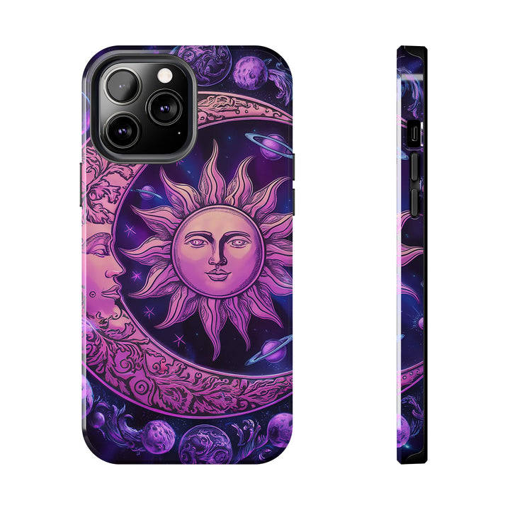 Tough Phone Cases - Purple Moon