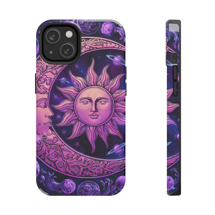 Tough Phone Cases - Purple Moon