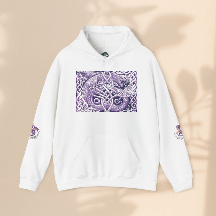 Celtic Dragon Hoodie, Gift for Fantasy Lovers