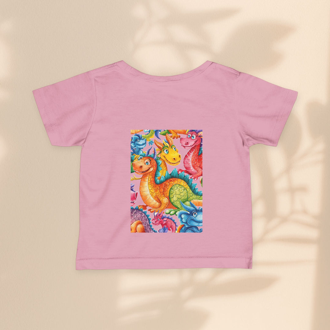 Infant Fine Jersey Tee - Happy Dragons