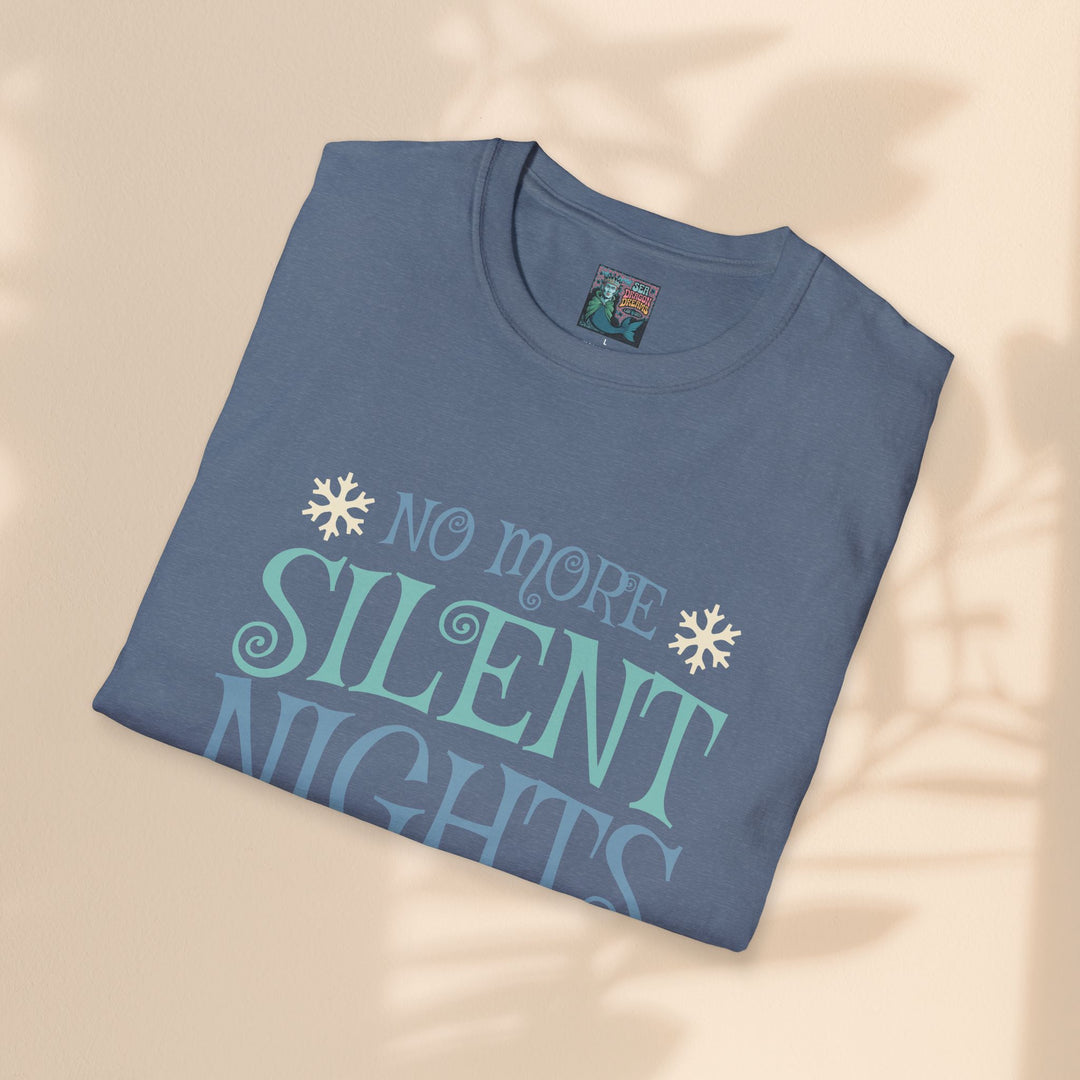 Softstyle T-Shirt - No more Silent Nights Pregnancy T-Shirt