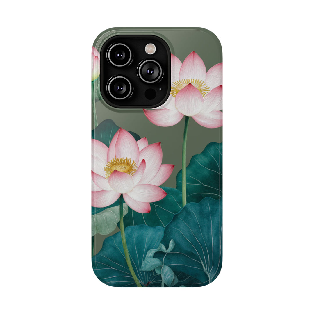 Impact-Resistant Cases - Lotus Flowers