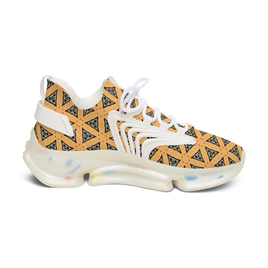 Women's Mesh Sneakers - Yellow CrossHatch