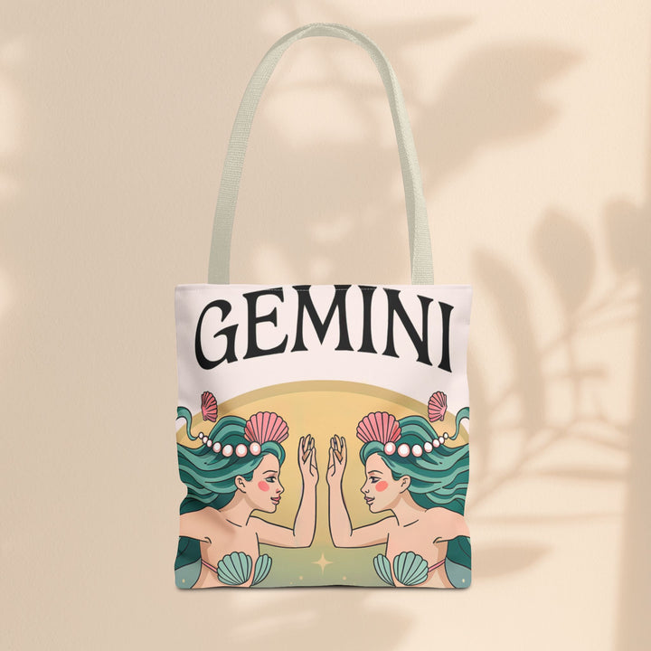 Gemini Zodiac Tote Bag, Astrological Bag, Personalized Gift, Astrology Lover, Horoscope Accessory, Birthday Present