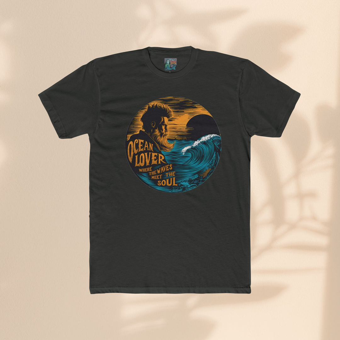 Unisex Cotton Crew Tee - Ocean Lover Soul