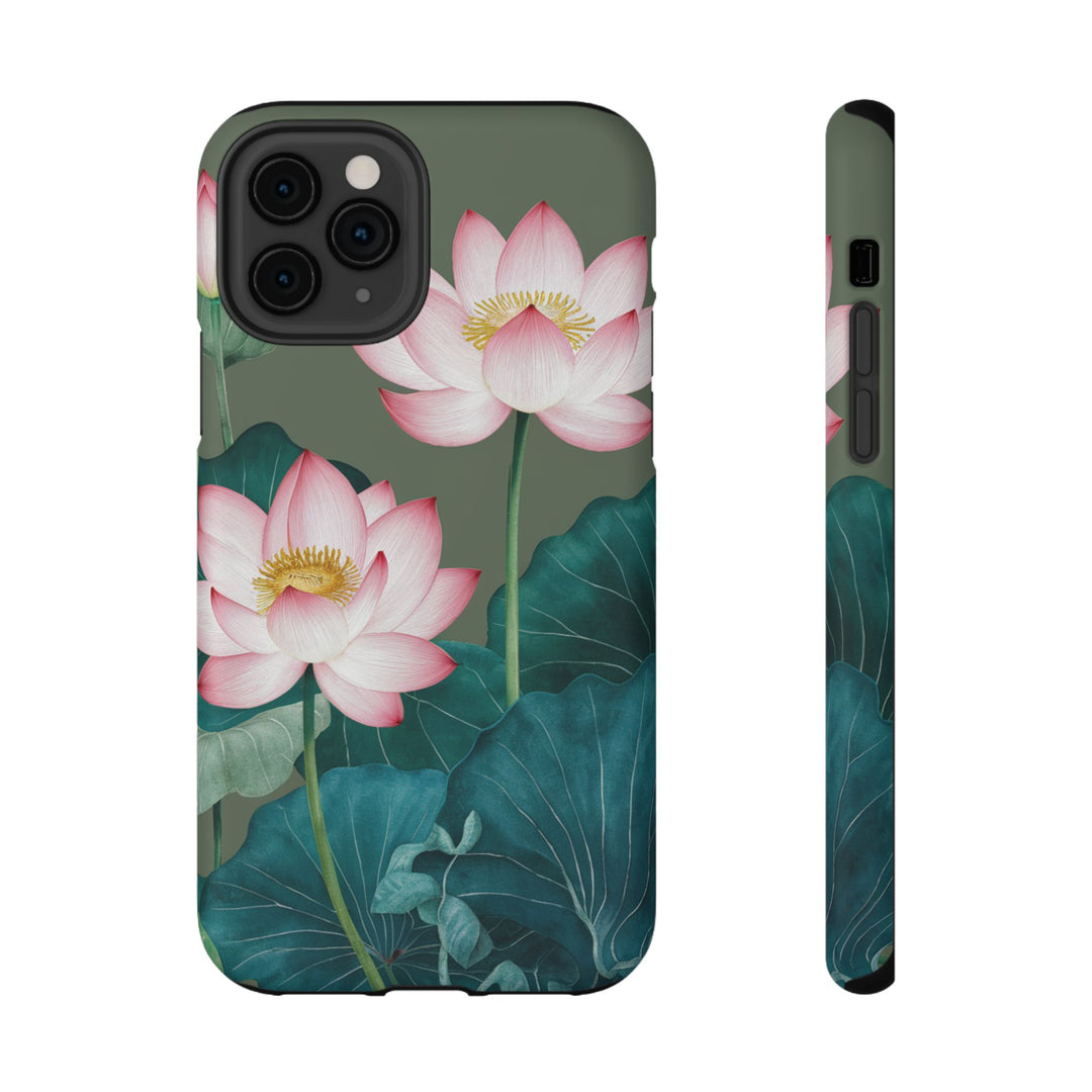 Impact-Resistant Cases - Lotus Flowers