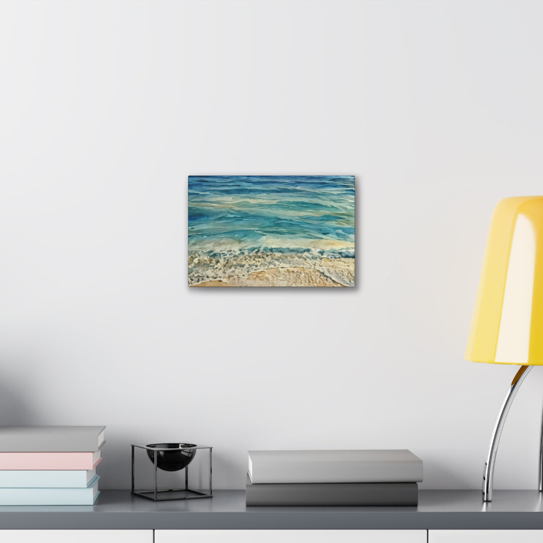 Stretched Beach Art Canvas Print