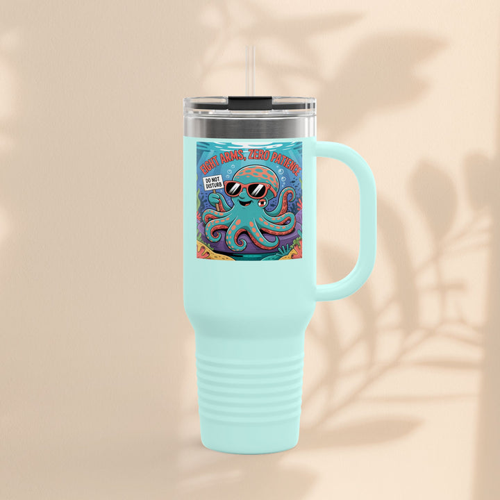 Eight Arms Zero Patience Insulated Travel Mug, 40oz