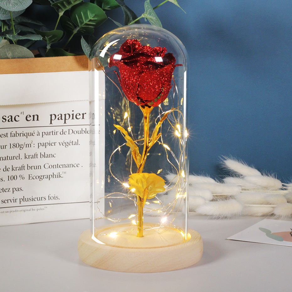 Eternal Rose LED Glass Dome | Romantic Valentine's Day Gift