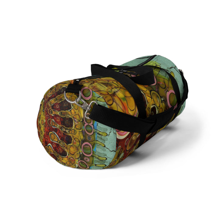 Watercolor Transformation Duffel Bag – Artistic Travel Gym Bag & Unique Gift
