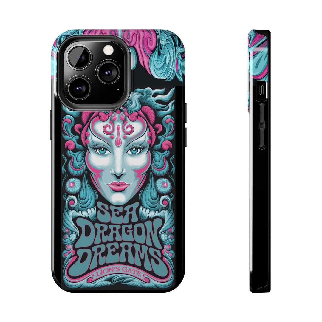 Tough Phone Cases - Sea Dragon Dreams Psychedelic