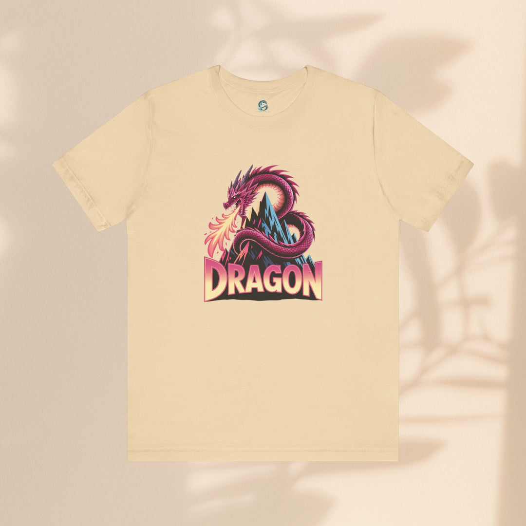 Dragon Graphic Tee, Unisex T-Shirt, Fantasy Shirt, Gift for Gamers, Dragon Lovers Shirt, Casual Wear, Unique Apparel