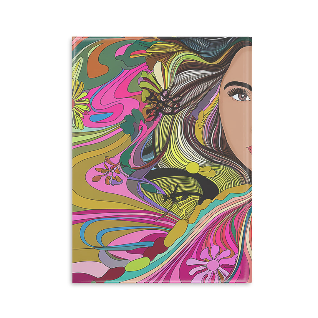 Hardcover Notebook with Puffy Covers - Watching