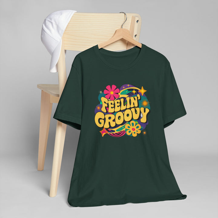 Unisex Jersey T-Shirt - Feeling Groovy