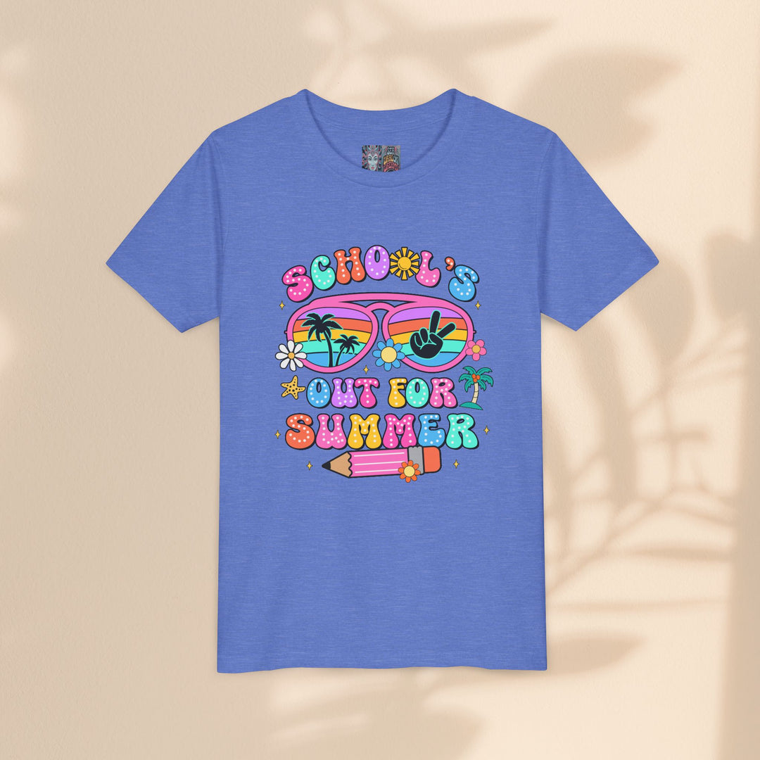 Youth Summer Vibe Tee – "School's Out for Summer"