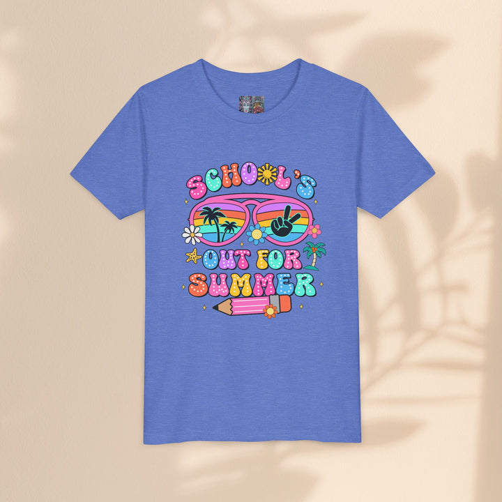Youth Summer Vibe Tee – "School's Out for Summer"