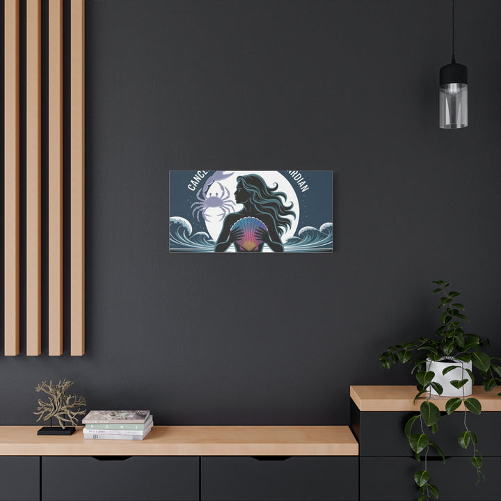 Zodiac Cancer Matte Stretched Canvas Wall Art