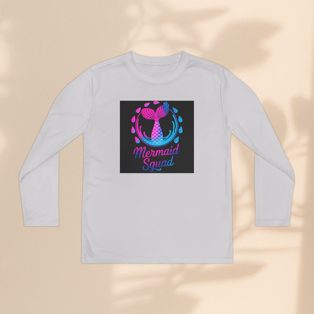 Youth Long Sleeve Competitor Tee - Mermaid Squad