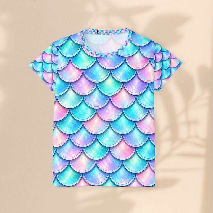 Mermaid Scale Women's Sports Jersey — xs 8